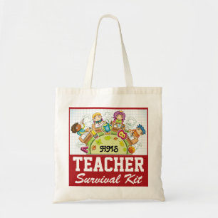 Tote Bag Trousse de survie pour les enseignants - SRF