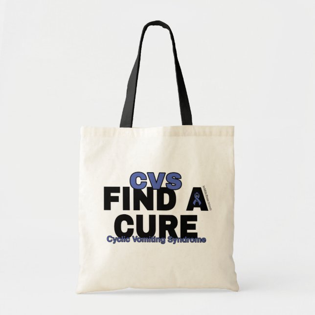 TOTE BAG TROUVER UN CURE/BOLD...CVS (Devant)