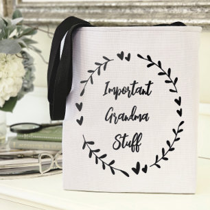 Tote Bag Trucs Importants de Grand-Mère