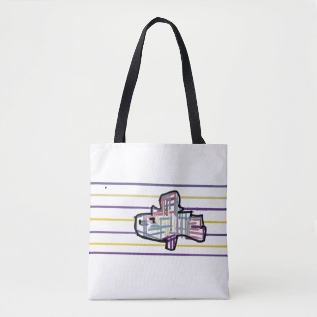 Tote Bag Truite arc-en-ciel été  (Devant)