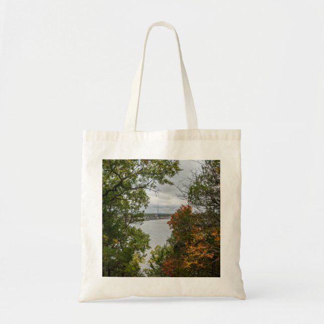 Tote Bag Truman Dam Automne encadré (Devant)