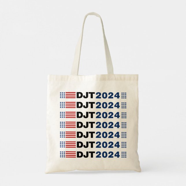 Tote Bag Trump 2024 DJT (Dos)