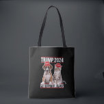 Tote Bag Trump 2024 Protégez nos animaux Chiens de chat MAG<br><div class="desc">Trump 2024 Protégez nos animaux Chiens de chat MAGA</div>