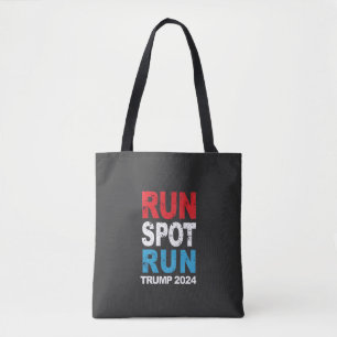 Tote Bag Trump 2024 Trump Vance élection de Run Spot Run Tr