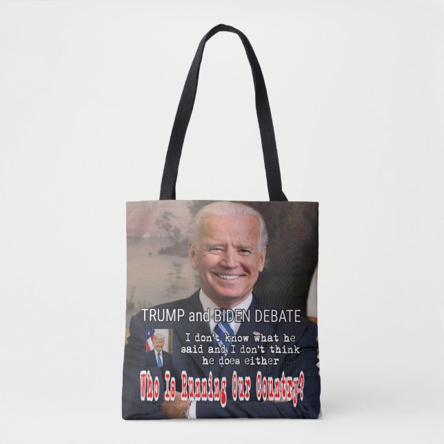Tote Bag Trump et Biden (Devant)