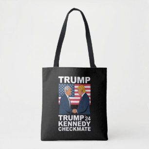 Tote Bag Trump Kennedy Échec et Mat 2024 Vote Trump Kennedy
