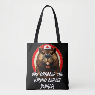 Tote Bag Trump, le Canadien "Mauvais Castor Donald"