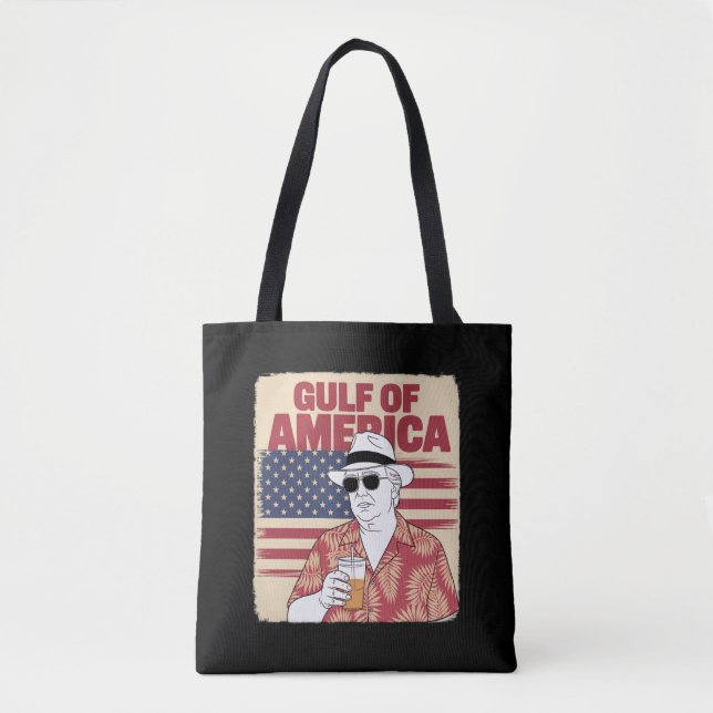 Tote Bag Trump, le président Trump de l'Amérique du Golfe d (Devant)