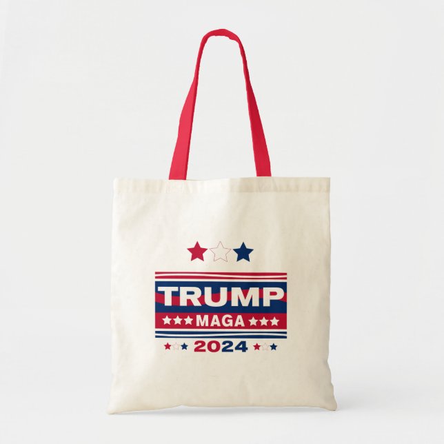 TOTE BAG TRUMP~MAGA~2024 (Devant)