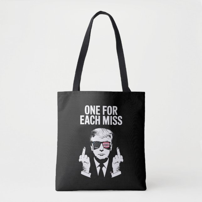 Tote Bag Trump un pour chaque erreur (Devant)