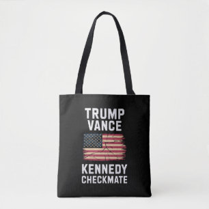 Tote Bag Trump Vance 2024 Trump Vance Kennedy Échec et Mat