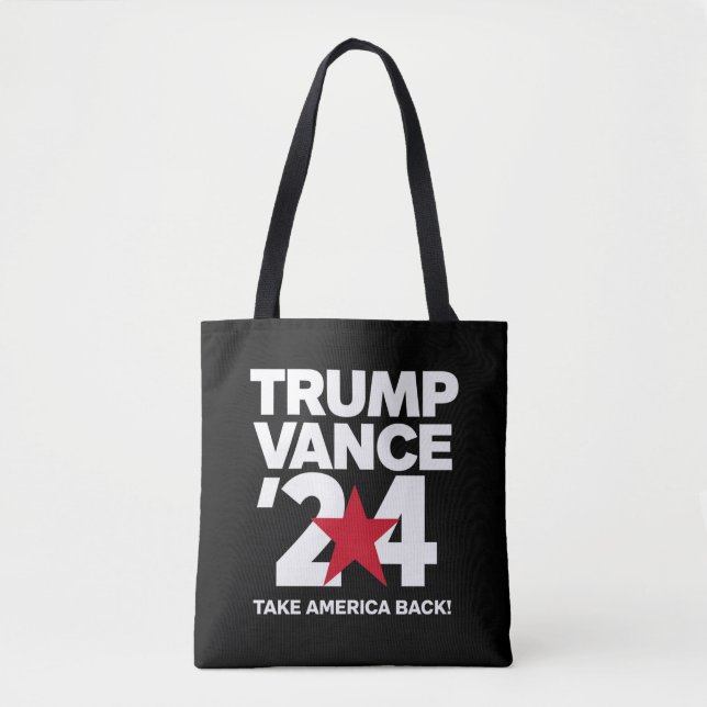 Tote Bag Trump Vance 2024 Vote Élection Trump 2024 (Devant)