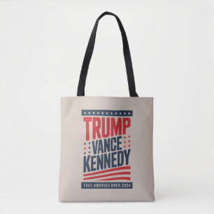 Tote Bag Trump Vance Kennedy reprenons l'Amérique 2024 