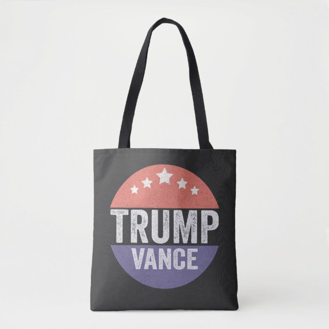 Tote Bag Trump Vance Républicain Élection Américaine Cadeau (Devant)