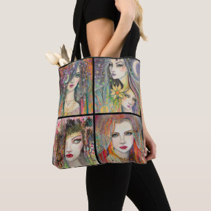 Tote Bag Tsiganes Imaginaire bohème Art