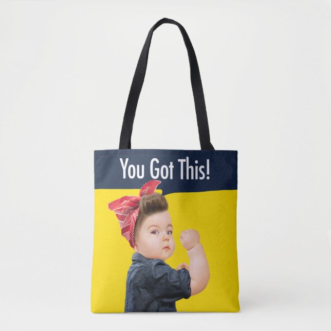 Tote Bag Tu As Ce Bébé (Devant)