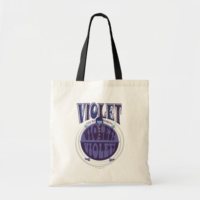 Tote Bag Tu deviens Violet, Violet ! (Devant)