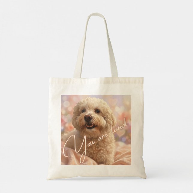 Tote Bag Tu es aimé (Dos)