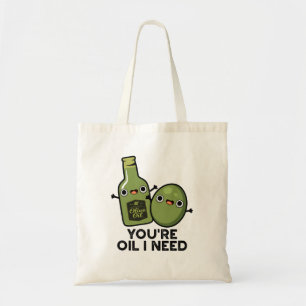 Tote Bag Tu es Huile, j'ai besoin d'un amusant pistolet à h