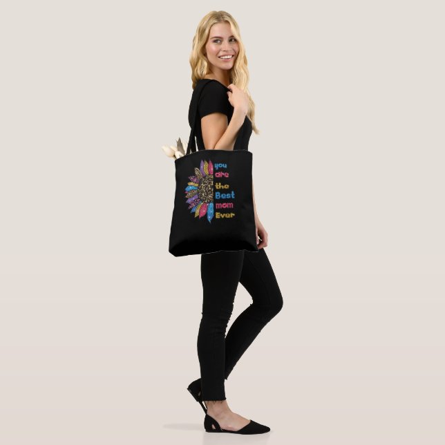 Tote Bag tu es la meilleure maman du monde (Sur le modèle)