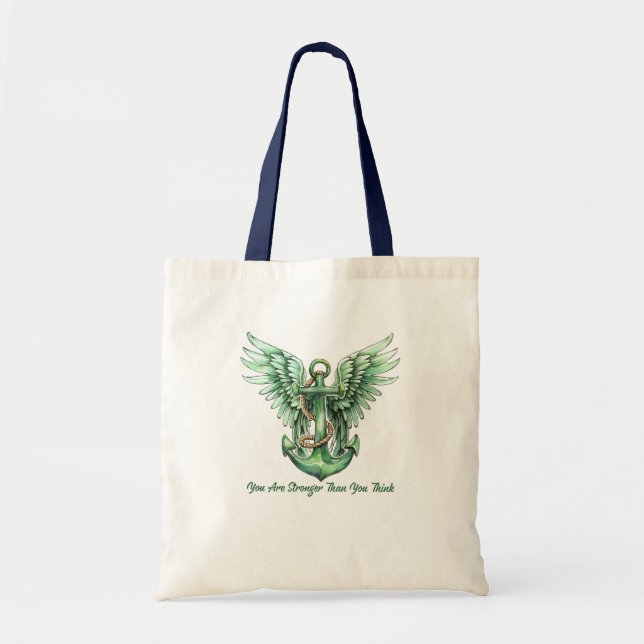 Tote Bag Tu es plus fort que tu ne crois (Devant)