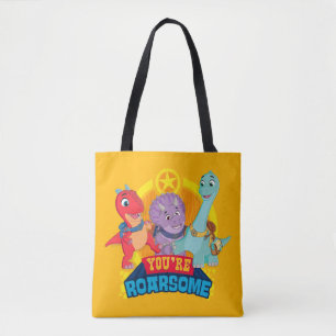Tote Bag Tu es Roarsome   Dino Ranch
