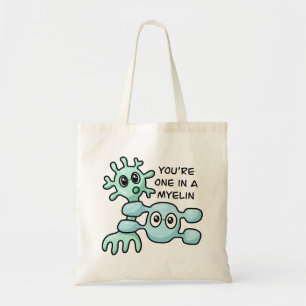 Tote Bag Tu es unique dans une myéline - Neuroscience