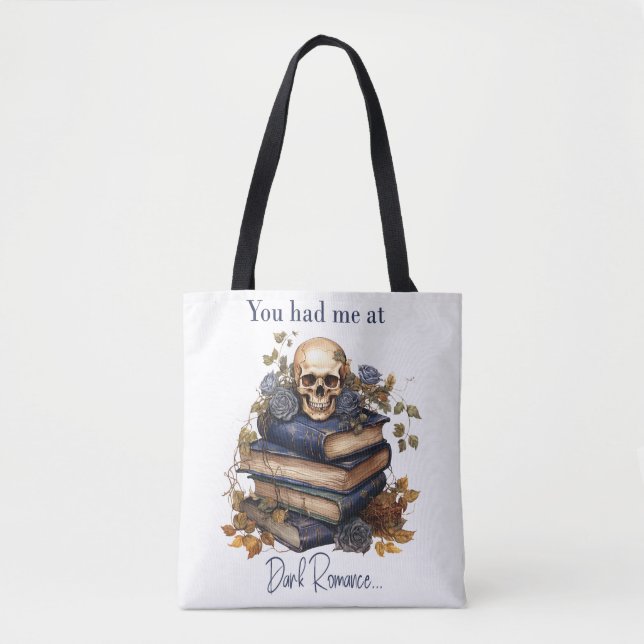 Tote Bag Tu m'as eu à Dark Romance (Devant)