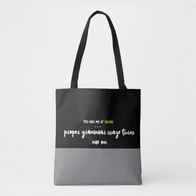 Tote Bag Tu m'as eu pour toi... (Devant)