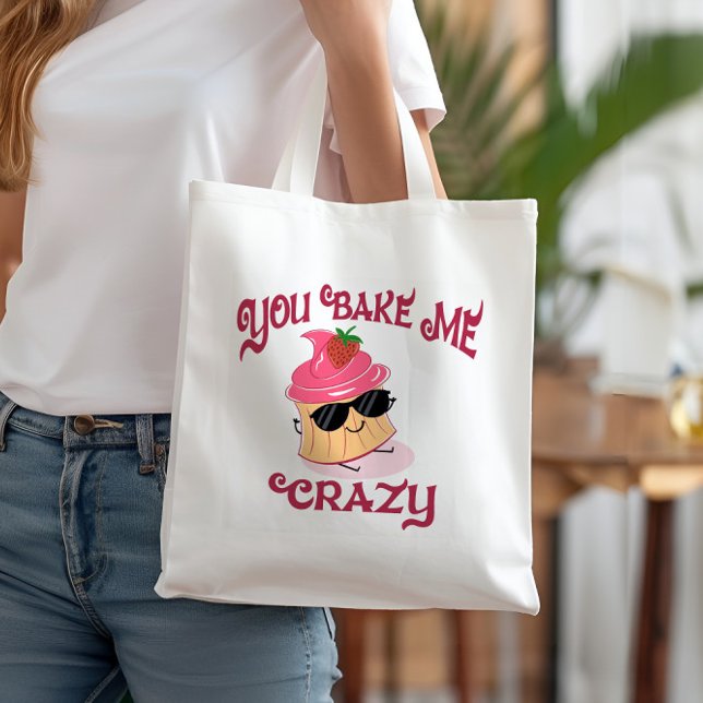 Tote Bag Tu Me Fais Des Lunettes De Soleil Crazy Cupcake Fr (Créateur téléchargé)