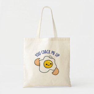 Tote Bag Tu Me Frappes Un Jeu D'Oeufs Drôle