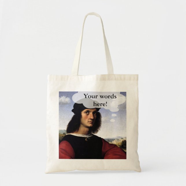 Tote Bag Tu Pense Que C'Est fourre-tout (Devant)