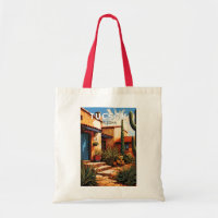 Tucson Arizona Travel Art Vintage