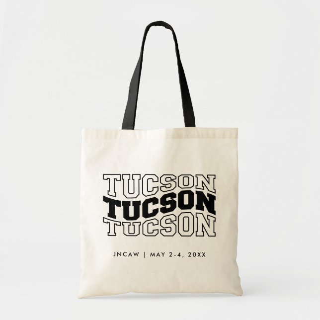 Tote Bag Tucson Convention Welcome Bag Salon Fourre-tout (Devant)