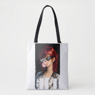 Tote Bag TUE-LE ! – Collection Rebelle Bubble-gum