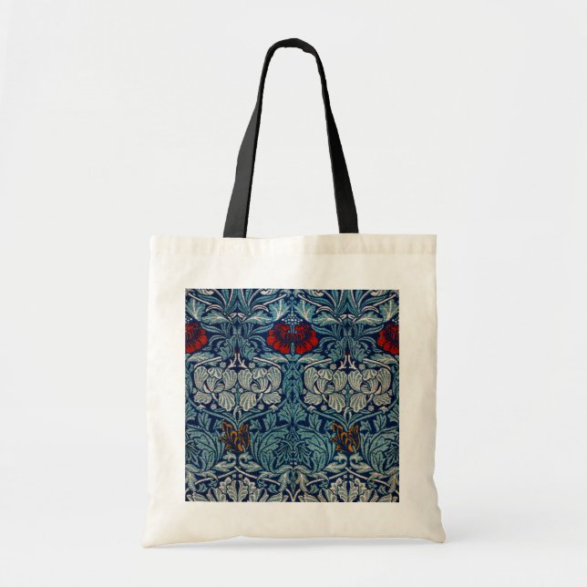 Tote Bag Tulip et Rose, William Morris (Devant)