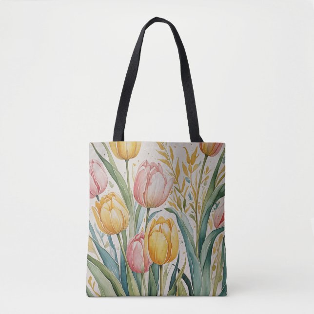 Tote Bag Tulip Reverie (Devant)