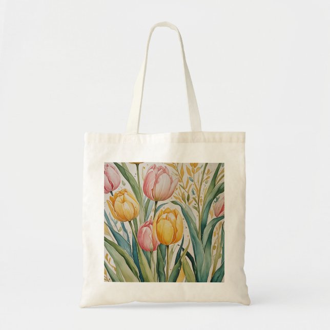 Tote Bag Tulip Reverie (Devant)