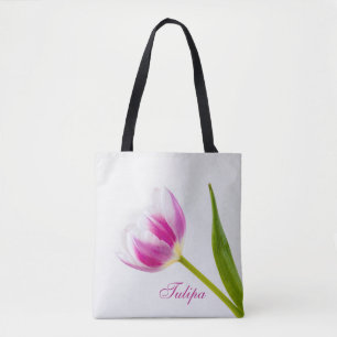 Tote Bag Tulipe rose