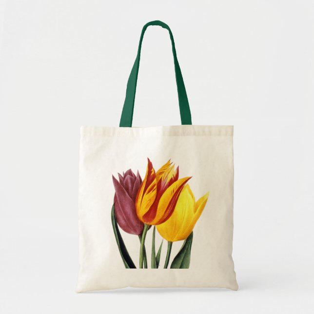 Tote Bag Tulipe (Tulipa Gesneriana) (Devant)