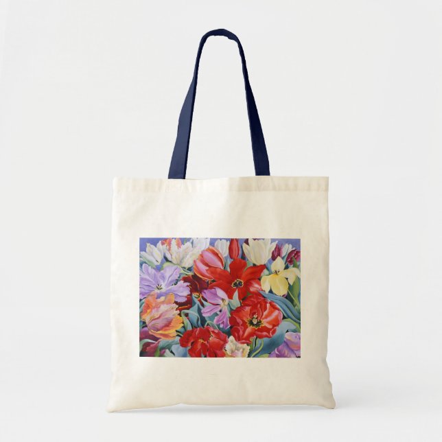 Tote Bag Tulipes amassées 2003 (Devant)