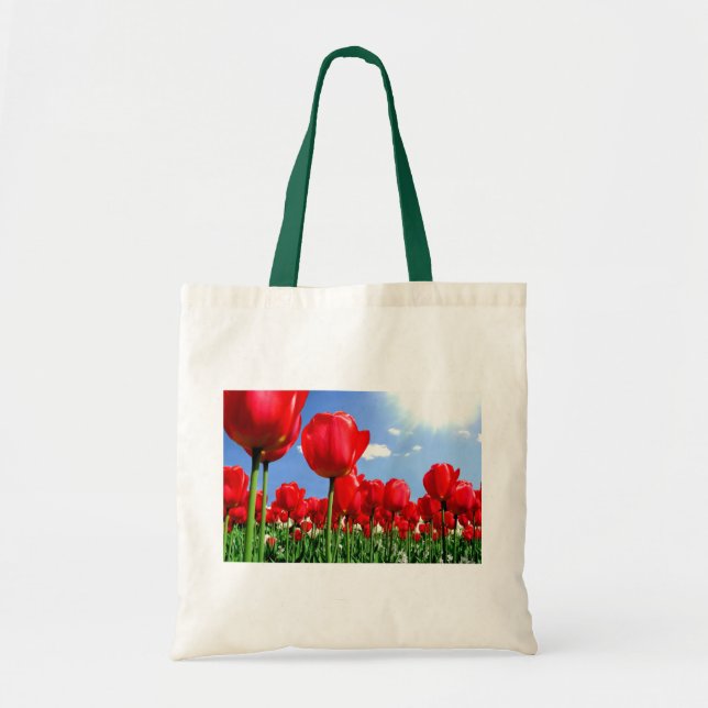 Tote Bag Tulipes rouges (Devant)