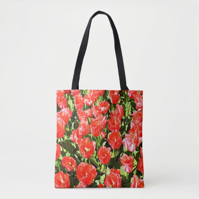 Tote Bag Tulipes rouges (Devant)