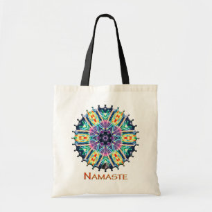 Tote Bag Tulips Namaste Kaleidoscope