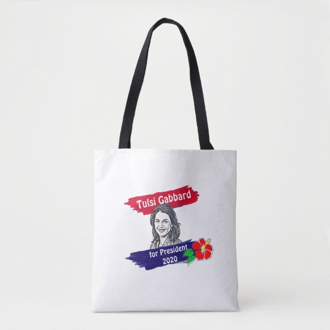 Tote Bag Tulsi Gabbard pour l'élection présidentielle de 20 (Devant)