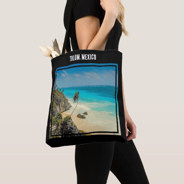 Tote Bag Tulum, Mexique Paradis de Plage Tropical (De près)