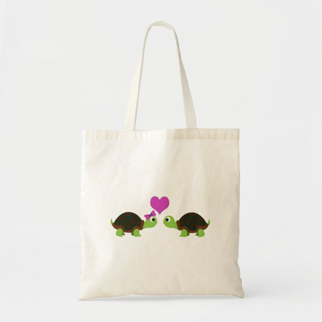Tote Bag Turtle Love (Devant)