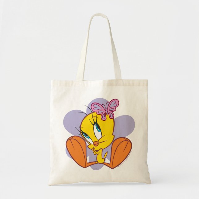 Tote Bag Tweety and Butterfly (Devant)