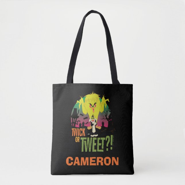 Tote Bag "Twick or Tweet" TWEETY™ & SYLVESTER™ (Devant)