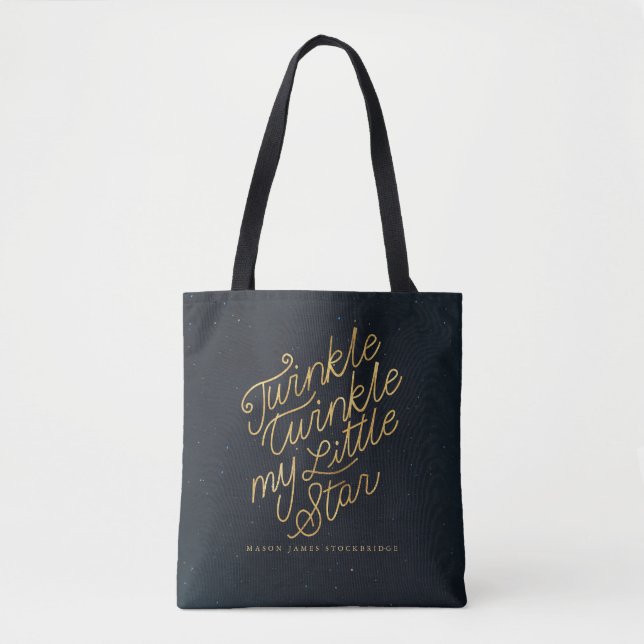 Tote Bag Twinkle scintille ma petite étoile (Devant)